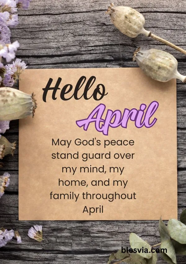 Powerful April Blessings, Quotes & Prayers for a Fresh Start title image