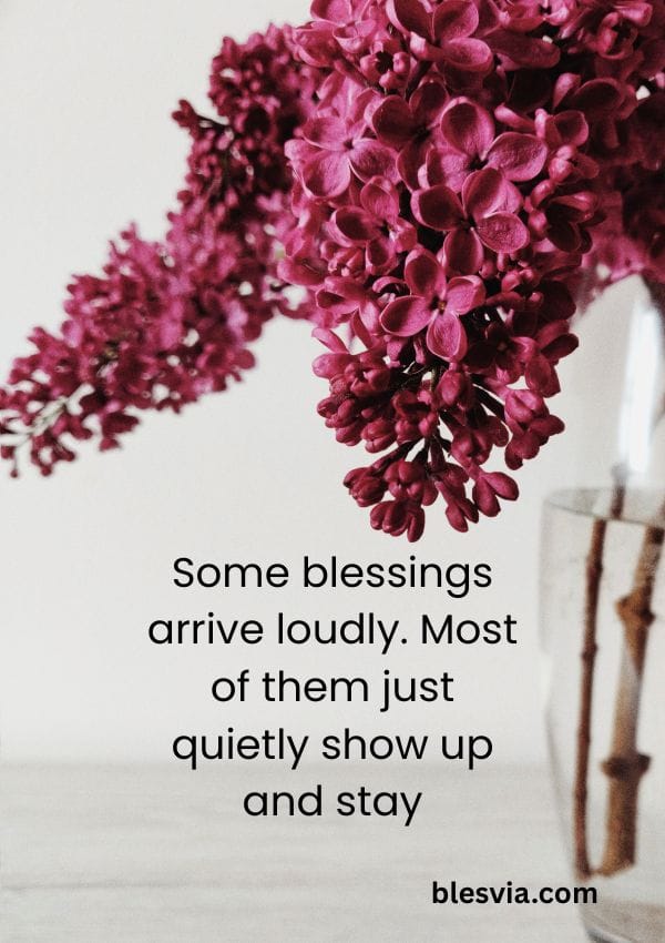Quotes About Being Blessed