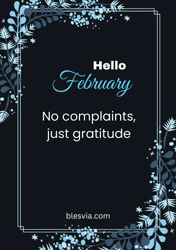 Short Hello February Quotes for Social Media