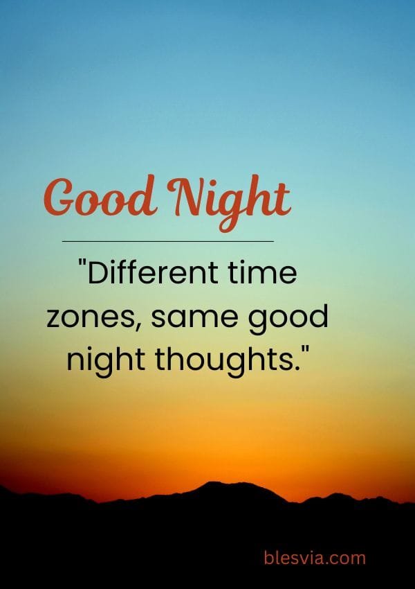 Good Night Quotes for Long-Distance Relationships blesvia