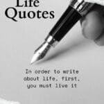 Life Quotes on Meaning, Growth, and Everyday Wisdom blesvia title image