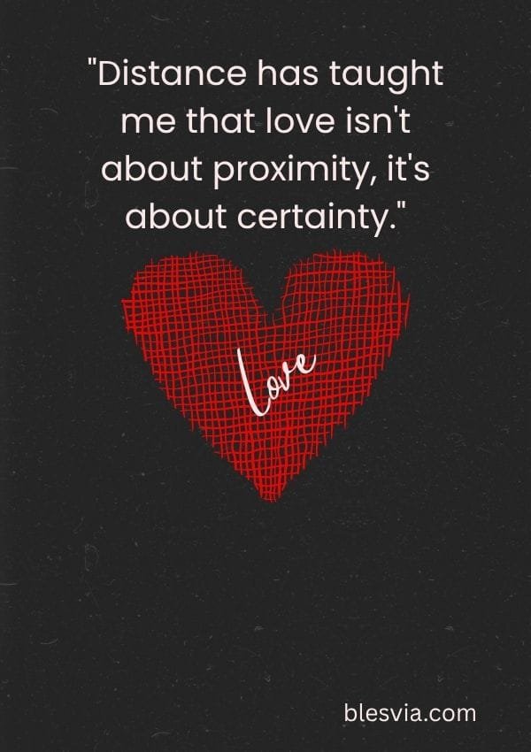 Love Quotes for Long-Distance Relationships blesvia