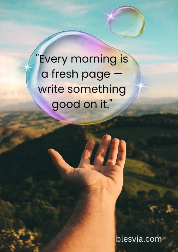 Positive Morning Quotes to Start the Day Right blesvia