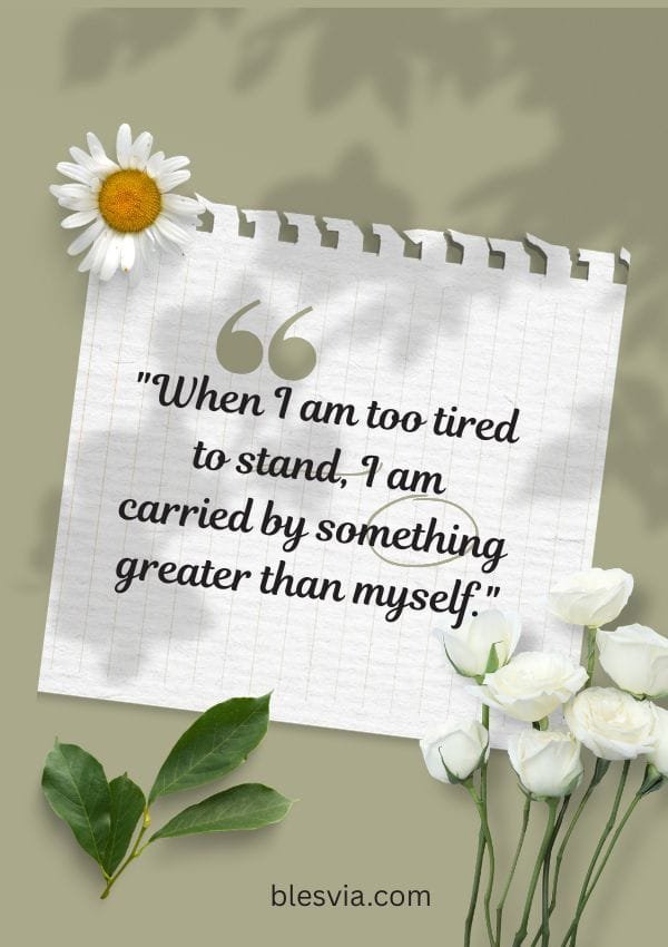 Strength Quotes Rooted in Faith and Prayer blesvia