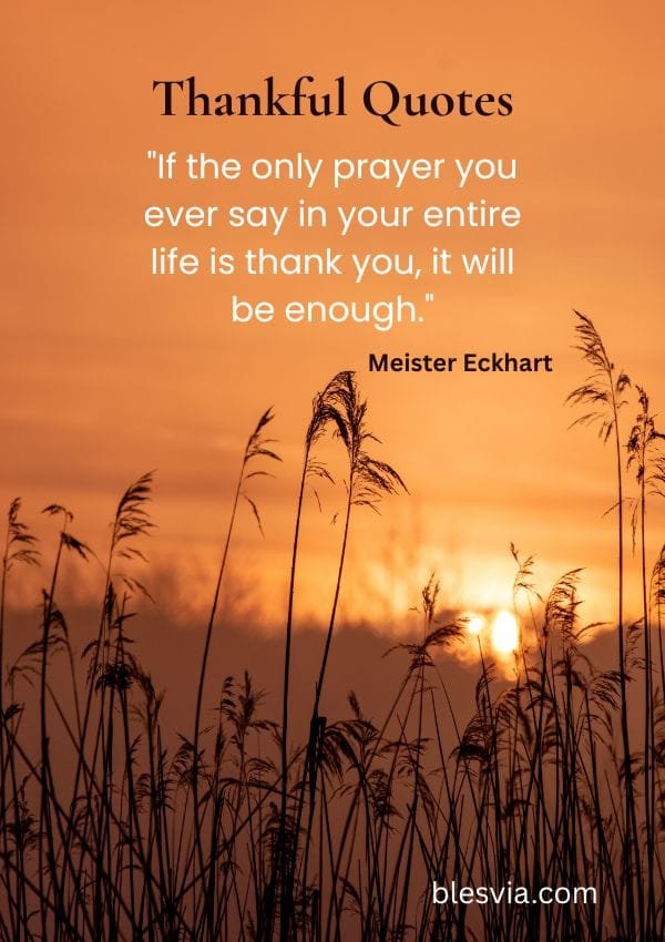 Thankful Quotes for Faith, Prayer, and Blessings blesvia