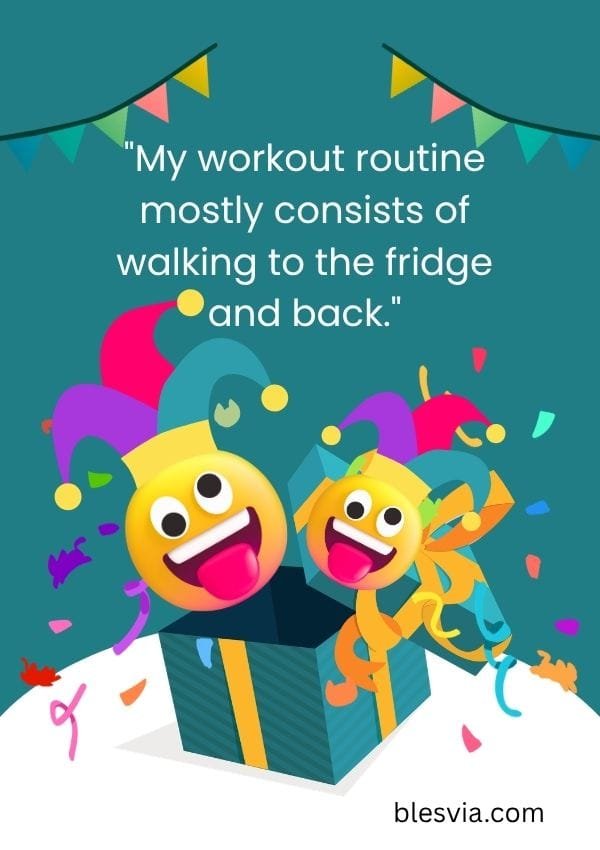 Funny Quotes About Exercise and Health blesvia