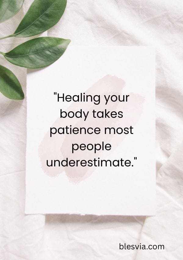 Quotes About Healing After Illness or Injury blesvia