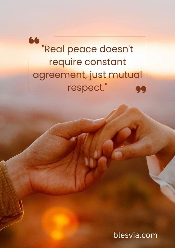 Quotes About Peace in Relationships blesvia
