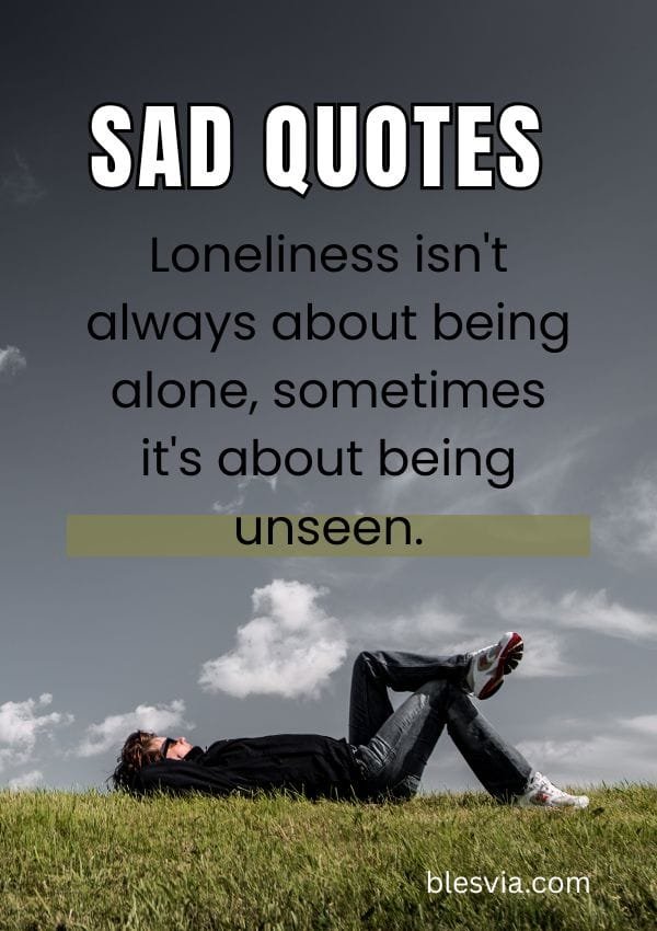 Sad Quotes That Understand Exactly What You are Feeling blesvia title image