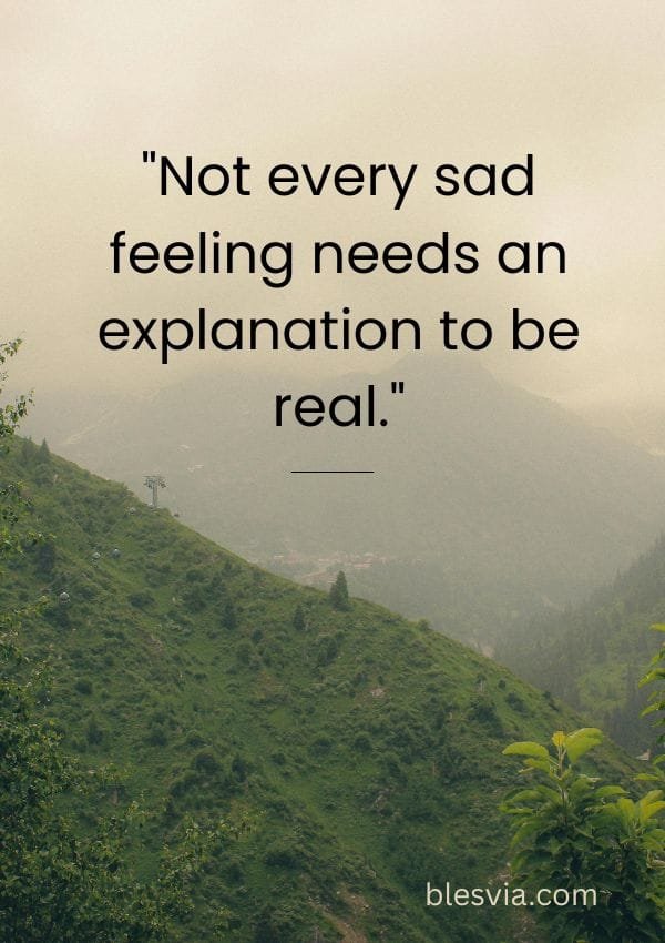 Sad Quotes That Validate Your Feelings blesvia