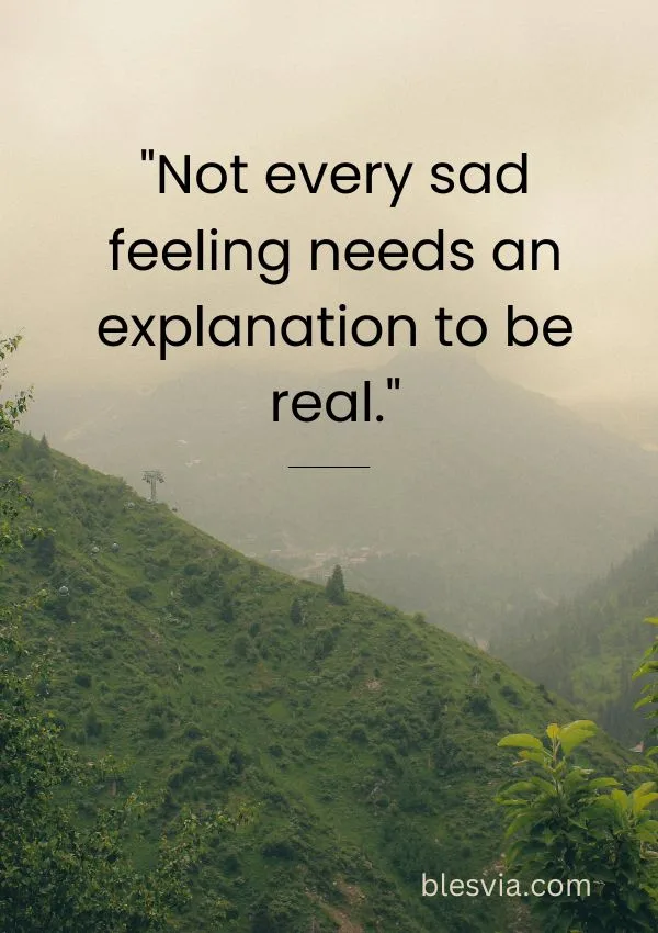 Sad Quotes That Validate Your Feelings blesvia