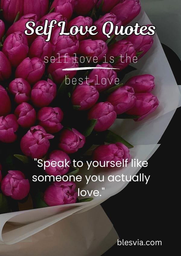 Self Love Quotes to Remind You That You Are Enough blesvia title image