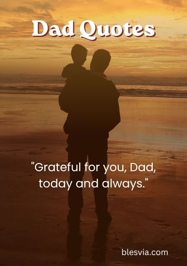 Dad Quotes to Celebrate the Love title image blesvia